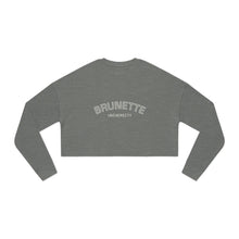 Load image into Gallery viewer, BRUNETTE UNI CROP Sweatshirt